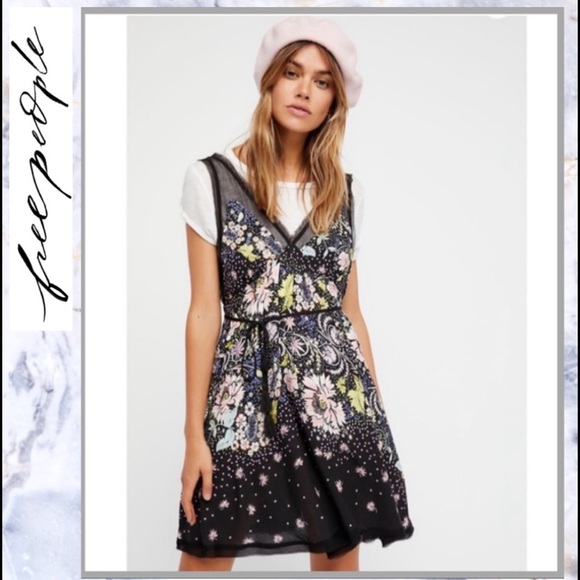 Free People Dresses & Skirts - NWT Free People Longwood Printed Slip